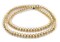 The Bead Chest Ethiopian Brass Saucer Beads, Large Hollow Handmade Bicone Lightweight Crafts Supplies for Jewelry Making (8mm)